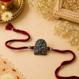 Heritage Oxidised Rakhi