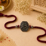 Heritage Oxidised Rakhi