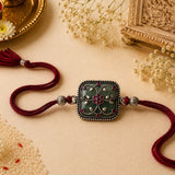 Heritage Oxidised Rakhi
