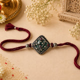 Heritage Oxidised Rakhi