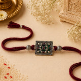 Heritage Oxidised Rakhi