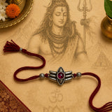 Shiva's Third Eye Oxidised Rakhi