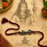 Mahadev Oxidised Rakhi