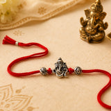 Ganesha Om Oxidised Rakhi