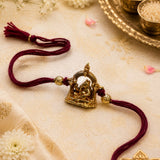 Golden Ganesha Rakhi