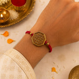 Golden Rajmudra Heritage Rakhi