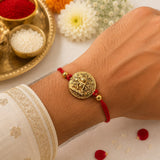 Shri Swami Samarth Golden Rakhi