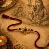 Shiva's Third Eye Golden Rakhi