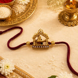Shiv Pindi Golden Rakhi
