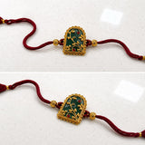 Heritage Golden Rakhi