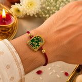 Heritage Golden Rakhi
