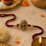 Heritage Golden Rakhi