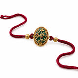 Heritage Golden Rakhi