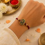 Heritage Golden Rakhi