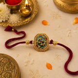 Heritage Golden Rakhi