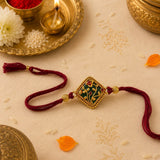 Heritage Golden Rakhi