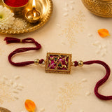Heritage Golden Rakhi