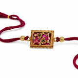 Heritage Golden Rakhi