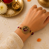 Heritage Golden Rakhi