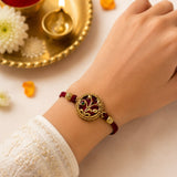 Heritage Golden Rakhi