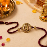 Bajrangbali Golden Rakhi