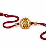 Bajrangbali Golden Rakhi