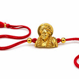 Shree Balumama Golden Rakhi