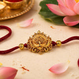 Tree of Life Golden Rakhi